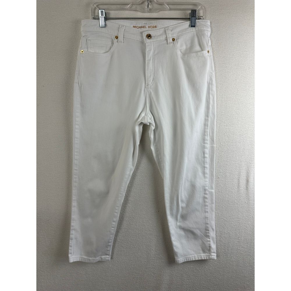 Michael Kors Jeans Women's 12 Izzy Cropped‎ Skinny